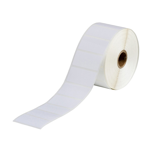 Brady BPT-17-8423-1 white polyester label, 50.80mm x 25.40mm (original Brady) BPT-17-8423-1 147556 - 1