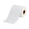 Brady BPT-5-8423-2.5 whitel polyester label, 25.40mm x 12.70mm (original Brady) 147582 - 1