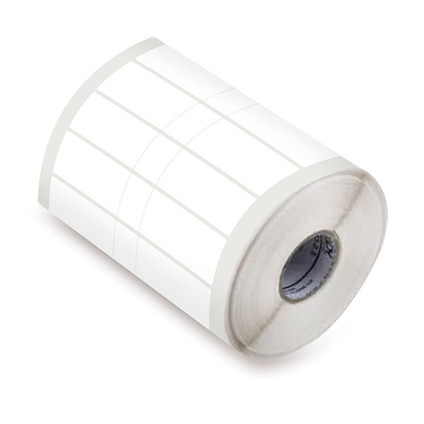 Brady BPT-6-8423-2.5 white polyester label, 38.10mm x 19.05mm (original Brother) BPT-6-8423-2.5 147560 - 1