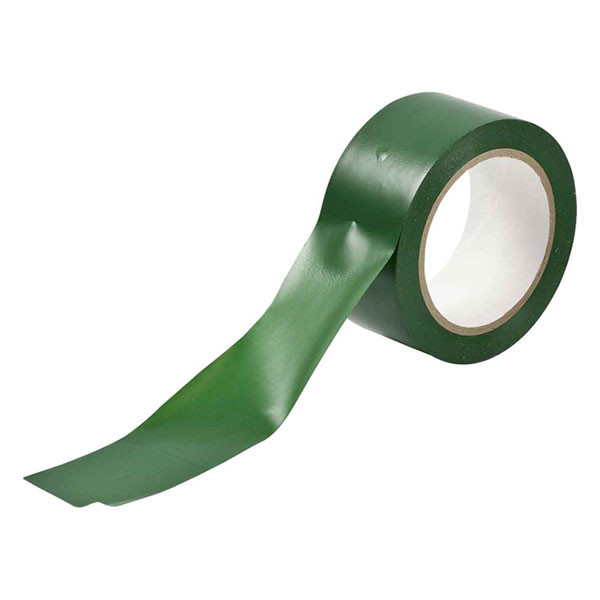 Floor marking tape 50mm x 33m (self-adhesive) | Brady green 147914 - 1