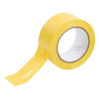 Floor marking tape 50mm x 33m (self-adhesive) | Brady yellow 147911