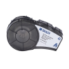 Brady M21-11-499 black on white nylon cloth tape, 19.05mm x 12.70mm (original Brady) 147492 - 1