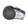 Brady M21-131-499 black on white nylon cloth tape, 25.40mm x 12.70mm (original Brady) 147494 - 1