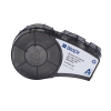 Brady M21-136-499 black on white nylon cloth tape, 38.10mm x 19.05mm (original Brady) 147498 - 1
