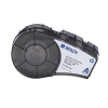 Brady M21-137-499 black on white nylon cloth tape, 50.80mm x 19.05mm (original Brady) 147500 - 1