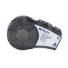 Brady M21-18-499 black on white nylon cloth tape, 25.40mm x 19.05mm (original Brady) 147496 - 1