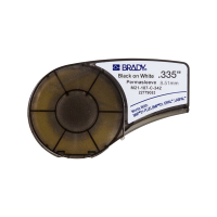 Brady M21-187-C-342 black on white heat shrink tubing tape, 8.51mm x 2.10m (original Brady) M21-187-C-342 147150