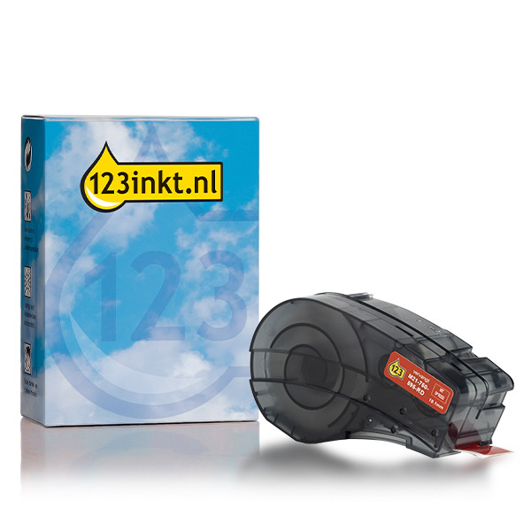 Brady M21-750-595-RD white on red vinyl tape 19.1 mm x 6.40 m (123ink version) New version) 147773 - 1