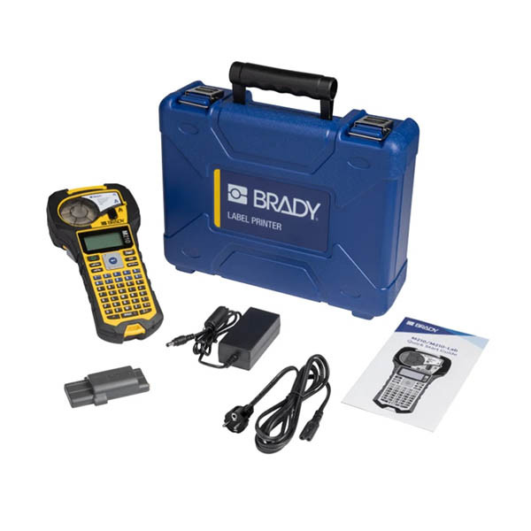 Brady M210 label maker with Case Set 147928 - 1