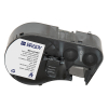 Brady M4-124-461 black on white/transparent laminated polyester labels, 12.7mm x 41.91mm x 19.05mm (original Brady) 148142 - 1