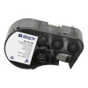 Brady M4-124-490 Freezerbondz black on white polyester labels, 12.7mm x 41.91mm (original Brady) 148296 - 1
