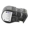 Brady M4-214-483 black on white polyester labels, 50.80mm x 25.40mm (original Brady)