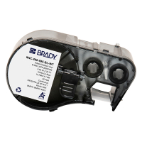 Brady M4C-500-595-BL-WT white on blue vinyl labels, 12.70mm x 7.62m (original Brady) M4C-500-595-BL-WT 147981