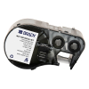 Brady M4C-500-595-BL-WT white on blue vinyl labels, 12.70mm x 7.62m (original Brady) 147981 - 1
