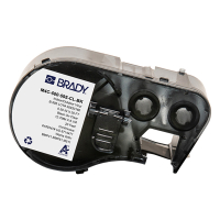 Brady M4C-500-595-CL-BK black on transparent vinyl tape, 12.7mm x 6.1m (original Brady) M4C-500-595-CL-BK 148198