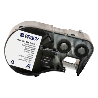 Brady M4C-500-595-GN-WT white on green vinyl labels, 12.70mm x 7.62m (original Brady) M4C-500-595-GN-WT 147963