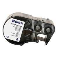 Brady M4C-500-595-YL-BK black on yellow vinyl labels, 12.70mm x 7.62m (original Brady) M4C-500-595-YL-BK 147980