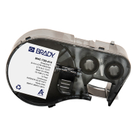 Brady M4C-750-414 black on white polyester hook-and-loop material labels, 19.05mm x 3.66m (original Brady) M4C-750-414 147952