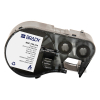 Brady M4C-750-414 black on white polyester hook-and-loop material labels, 19.05mm x 3.66m (original Brady) 147952 - 1