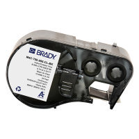 Brady M4C-750-595-CL-BK black on transparent vinyl tape, 19.05mm x 6.1m (original Brady) M4C-750-595-CL-BK 148184