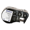 Brady M4C-750-595-CL-BK black on transparent vinyl tape, 19.05mm x 6.1m (original Brady) 148184 - 1