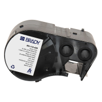 Brady M5-118-499 black on white nylon fabric labels, 25.4mm x 9.53mm (original Brady) M5-118-499 148302