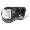 Brady M5-127-481 black on white polyester labels, 26.67mm x 6.35mm (original Brady) 147988 - 1