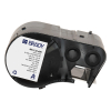 Brady M5-132-499 black on white nylon fabric labels, 38.10mm x 31.75mm (original Brady) 148002 - 1