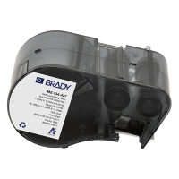 Brady M5-134-427 black on white/transparent laminated vinyl labels, 38.1mm x 44.45mm x 12.7mm (original Brady) M5-134-427 148136