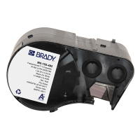 Brady M5-155-492 Freezerbondz black on white polyester labels, 6.35mm x 31.75mm (original Brady) M5-155-492 148284