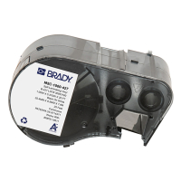 Brady M5C-1000-427 black on white/transparent laminated vinyl labels, 25.4mm x 7.62m x 9.53mm (original Brady) M5C-1000-427 148402