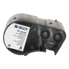 Brady M5C-1000-584 black on white reflective labels, 25.40mm x 6.10m (original Brady) 147995 - 1