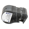 Brady M5C-1250-427 black on white/transparent laminated vinyl labels, 31.75mm x 7.62m (original Brady) 148404 - 1