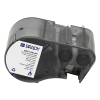 Brady M5C-1250-461 black on white laminated polyester labels, 31.75mm x 7.62m (original Brady) 148414 - 1