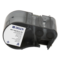 Brady M5C-1500-595-CL-BK black on transparent vinyl tape, 38.1mm x 6.1m (original Brady) M5C-1500-595-CL-BK 148222
