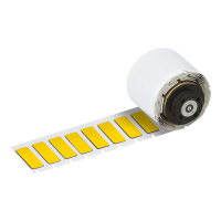 Brady M6-01-7593-YL yellow polyester labels, 27mm x 7.95mm (original Brady) M6-01-7593-YL 148090