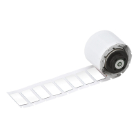 Brady M6-02-7593-WT white polyester labels, 27mm x 12.45mm (original Brady) M6-02-7593-WT 148062