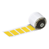 Brady M6-04-7593-YL yellow polyester labels, 27mm x 18mm (original Brady) 148077 - 1