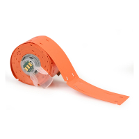Brady M6-25x75-7643-OR orange polyurethane tags, 25mm x 75mm (original Brady) M6-25x75-7643-OR 148058