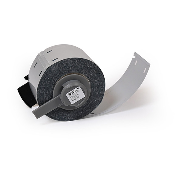Brady M6-25x75-B7598-SV silver polyurethane tags, 25mm x 75mm (original Brady) M6-25x75-B7598-SV 148035 - 1