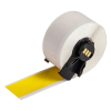 Brady M61C-1000-595-YL yellow vinyl labels, 25.40mm x 15.24m (original Brady) 147314 - 1