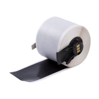 Brady M6C-1900-439-BK black vinyl labels, 48.26mm x 15.24m (original Brady) M6C-1900-439-BK 147724
