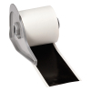 Brady M71C-2000-595-BK black vinyl labels, 50.80mm x 15.24m (original Brady) 147400 - 1