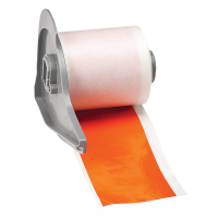 Brady M71C-2000-595-OR orange vinyl labels, 50.80mm x 15.24mm (original Brady) M71C-2000-595-OR 147408