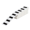 Brady M71EP-6-7593-BK black laminated polyester labels, 45mm x 15mm (original Brady) 147442 - 1