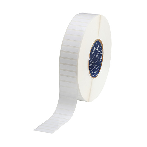 Brady THT-102-422-10 white polyester glossy label, 38.10mm x 9.53mm (original Brady) THT-102-422-10 147588 - 1