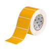 Brady THT-19-423-1-YL yellow glossy polyester label, 76.2mm x 50.8mm (original Brady) 147708 - 1