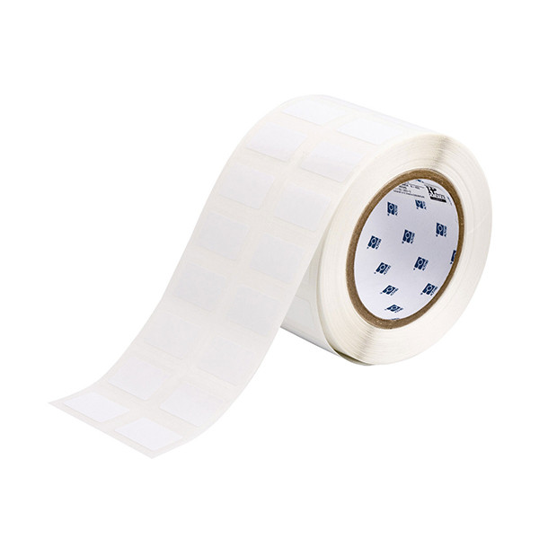 Brady THT-22-423-2 white polyester glossy label 31.75mm x 19.05mm (original Brady) THT-22-423-2 147628 - 1
