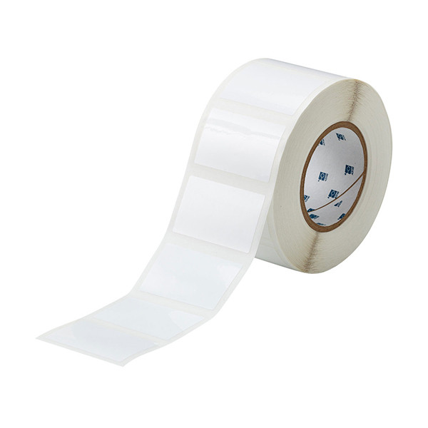 Brady THT-24-423-1 white polyester glossy label, 69.85mm x 44.45mm (original Brady) THT-24-423-1 147564 - 1