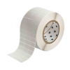 Brady THT-5-434-10 metallized polyester label, 25.40mm x 12.70mm (original Brady) 147590 - 1